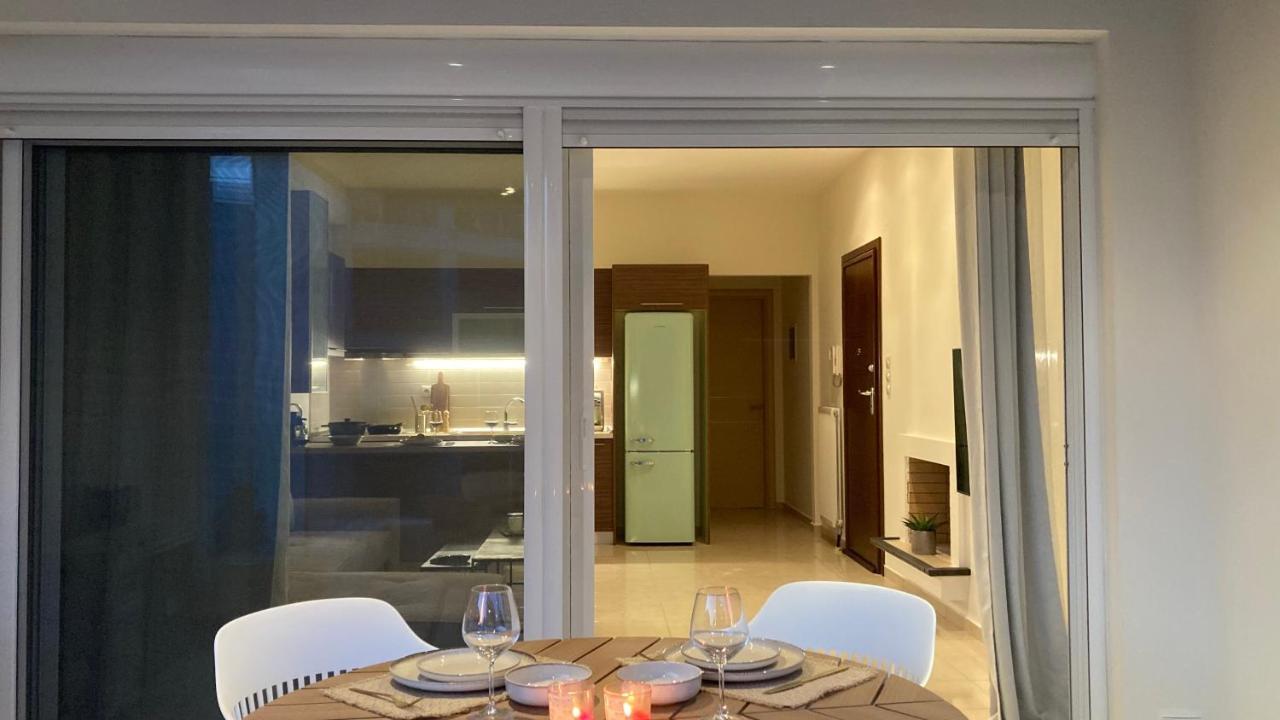 Bright Luxury Apt. Волос Екстер'єр фото